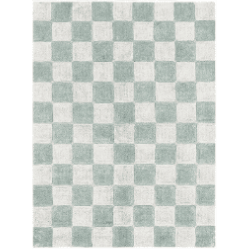 Lorena Canals waschbarer Baumwollteppich &#39;Kitchen Tiles&#39; Blue Sage