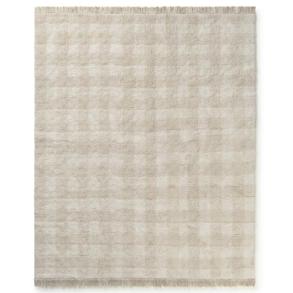 Lorena Canals waschbarer Baumwollteppich 'Vichy' Ivory - Online MY SNOWFLAKE