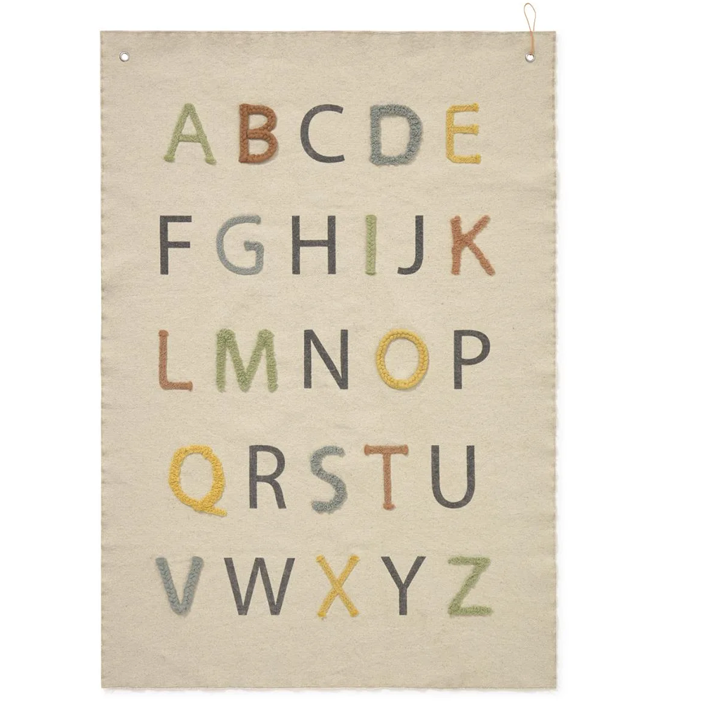 Lorena Canals Wandteppich &#39;Color&#39; ABC