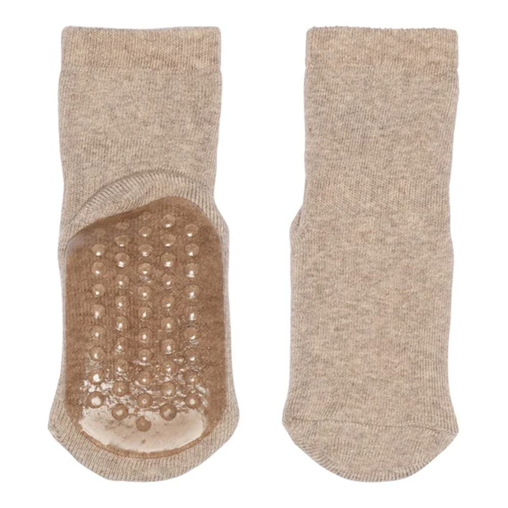 MP Denmark Antirutsch-Socken Light Brown Melange