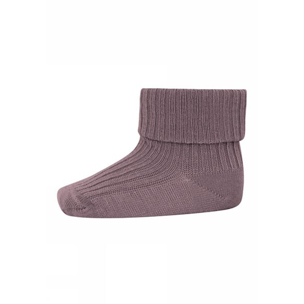 MP Denmark  Babysocken aus Wolle Dark Purple Dove - Online MY SNOWFLAKE