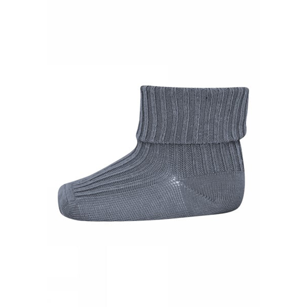 MP Denmark  Babysocken aus Wolle Stone Blue