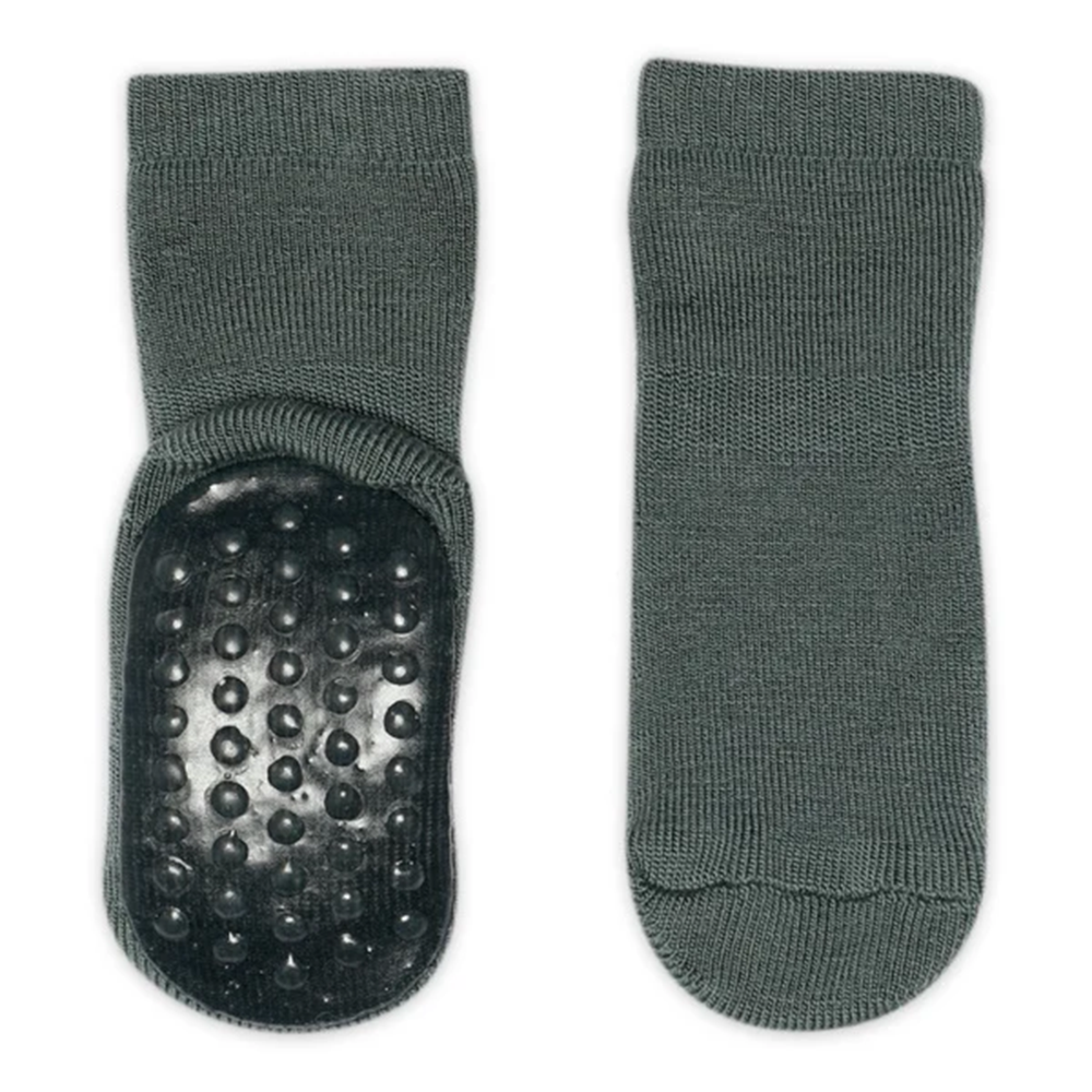 MP Denmark Antirutsch-Socken aus Wolle Dark Forest - Online MY SNOWFLAKE