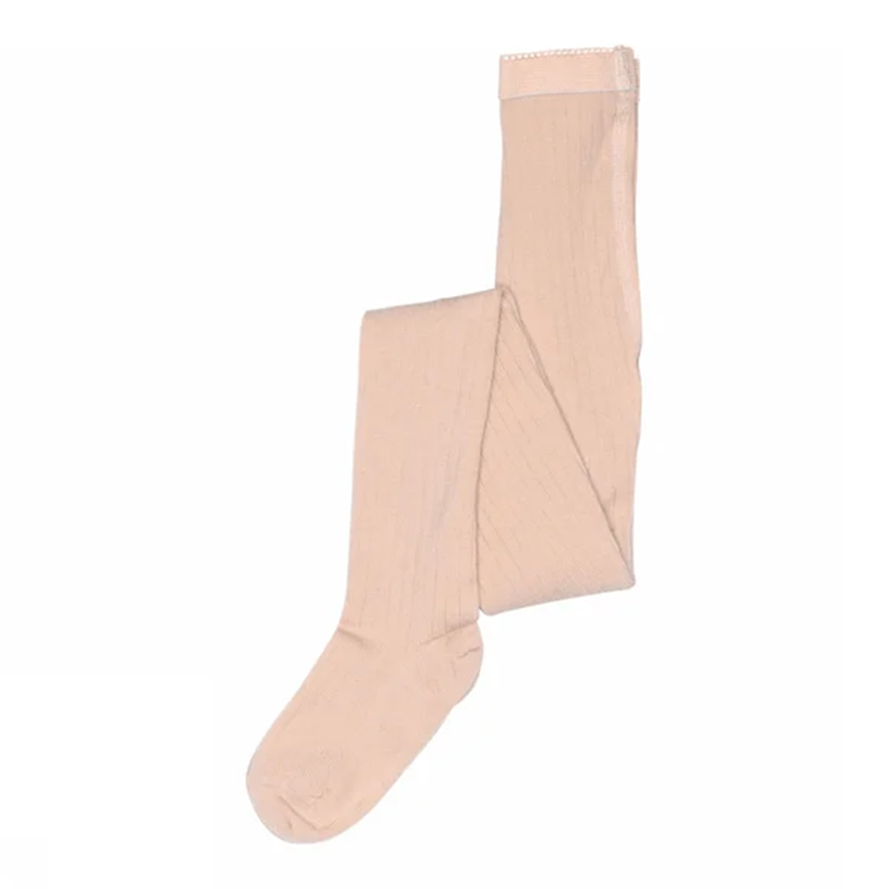 MP Denmark  Rippstrumpfhose aus Wolle Rose Dust - Online MY SNOWFLAKE