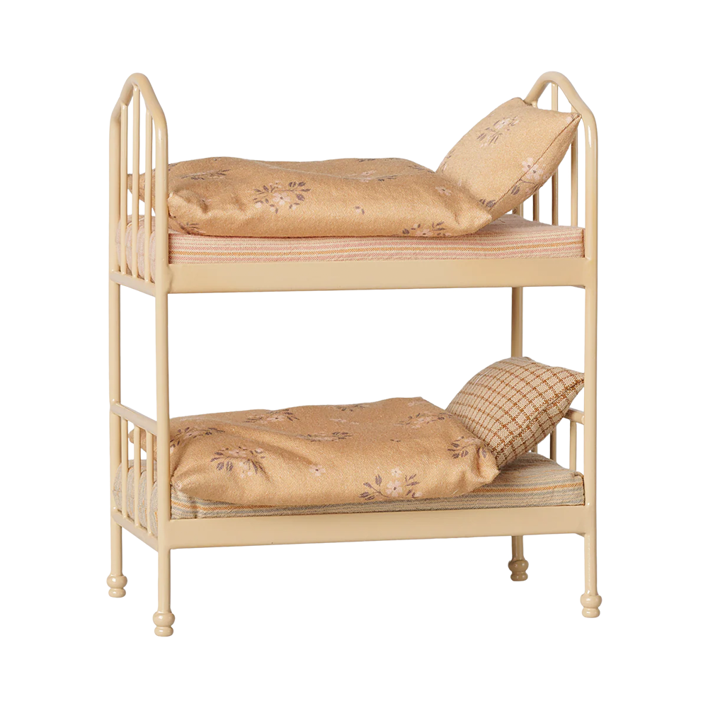Maileg Vintage Etagenbett 'Maus'  Wheat