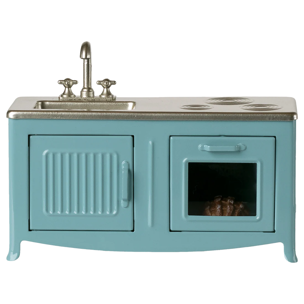 Maileg Küche 'Maus' Blau