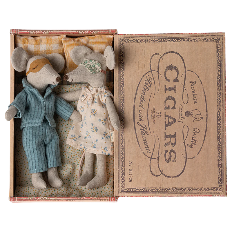 Maileg Mama und Papa Maus in Box