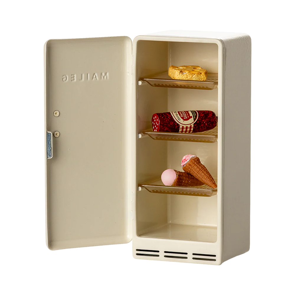 Maileg  Kühlschrank  &#39;Maus&#39; Off White