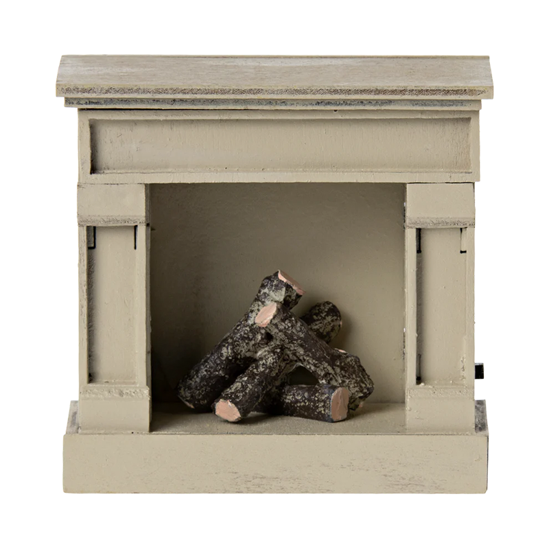 Maileg  Kamin 'Maus' Off-White