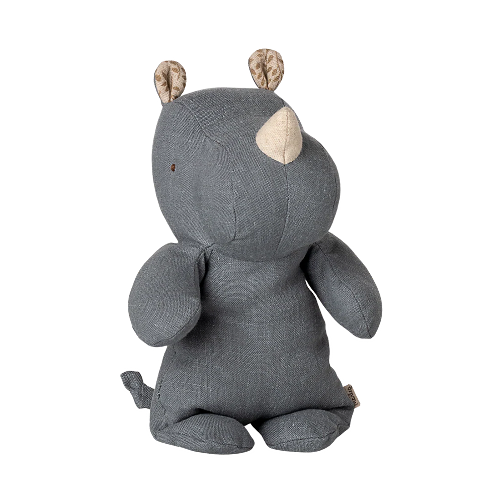 Maileg Safari Friends 'Rhino' Klein Dusty Blue