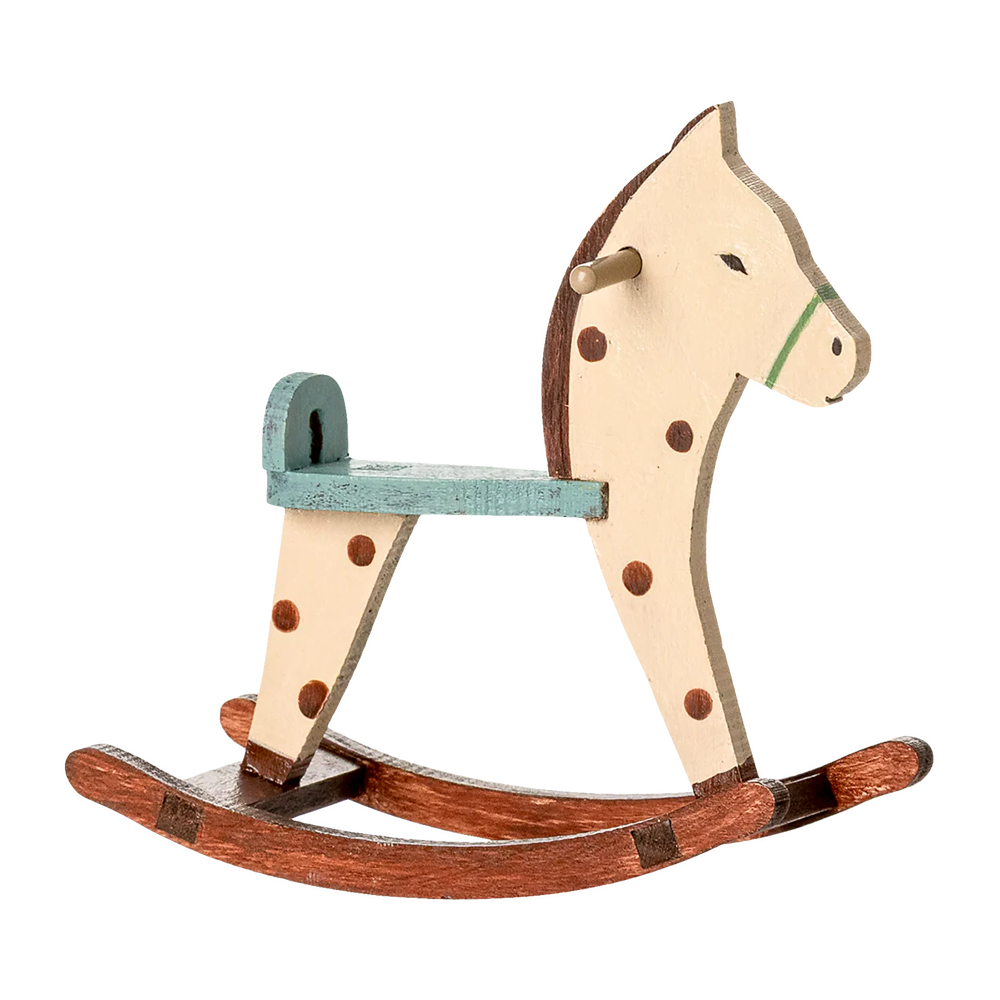 Maileg Rocking Horse 'Mouse' Spotted