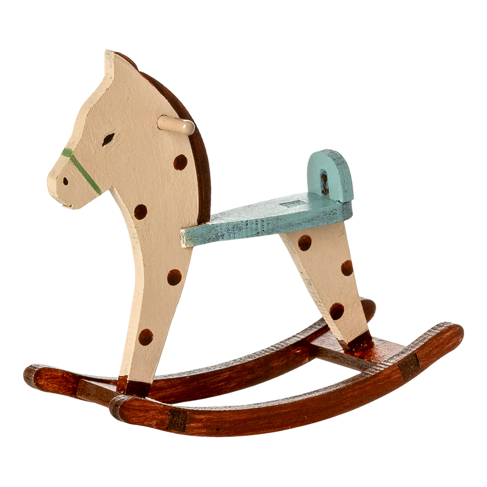 Maileg Rocking Horse 'Mouse' Spotted