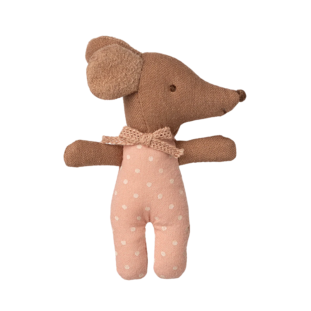 Maileg  Babymaus &#39;Sleepy Wakey&#39; in Streichholzschachtel Rose