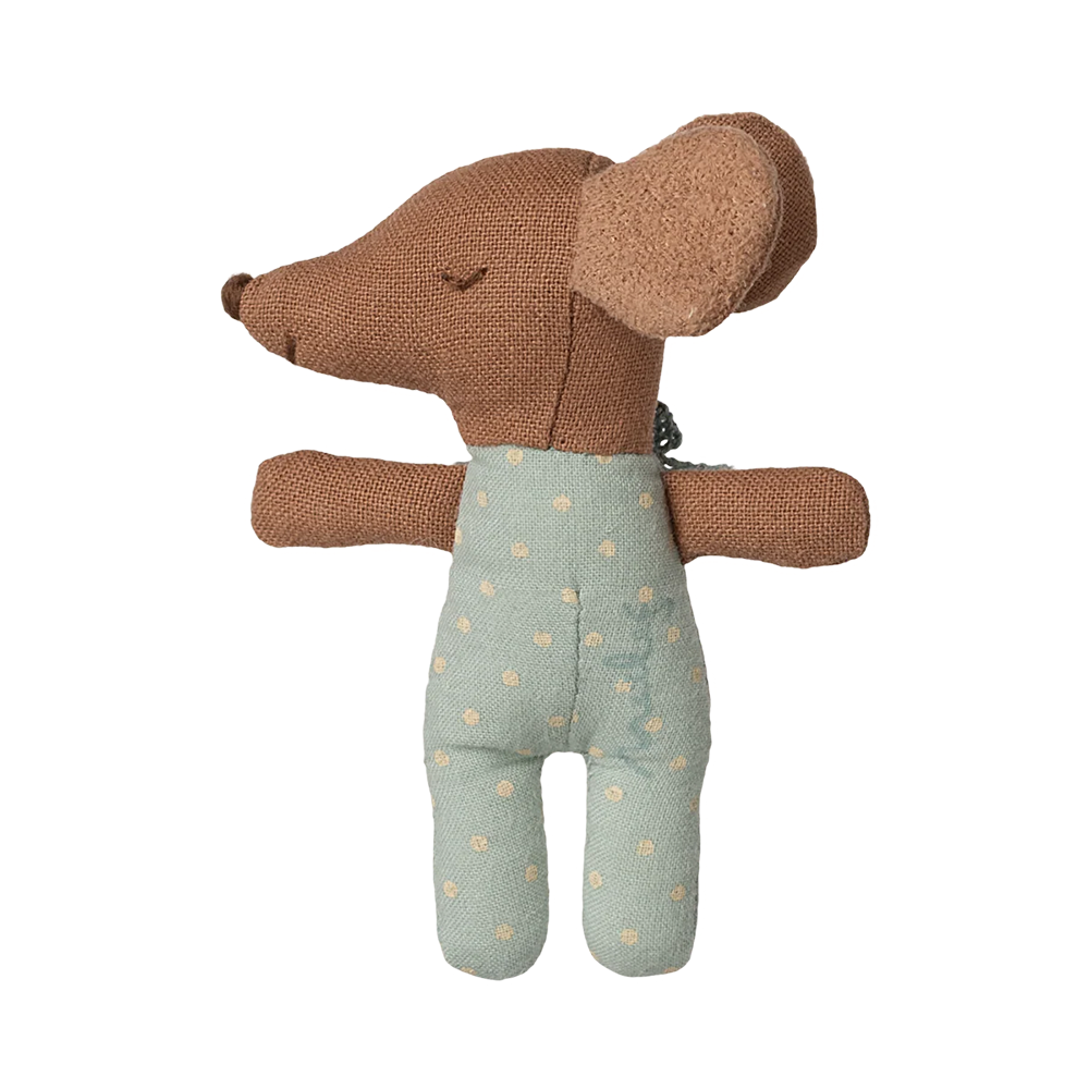 Maileg  Babymaus &#39;Sleepy Wakey&#39; in Streichholzschachtel Blue