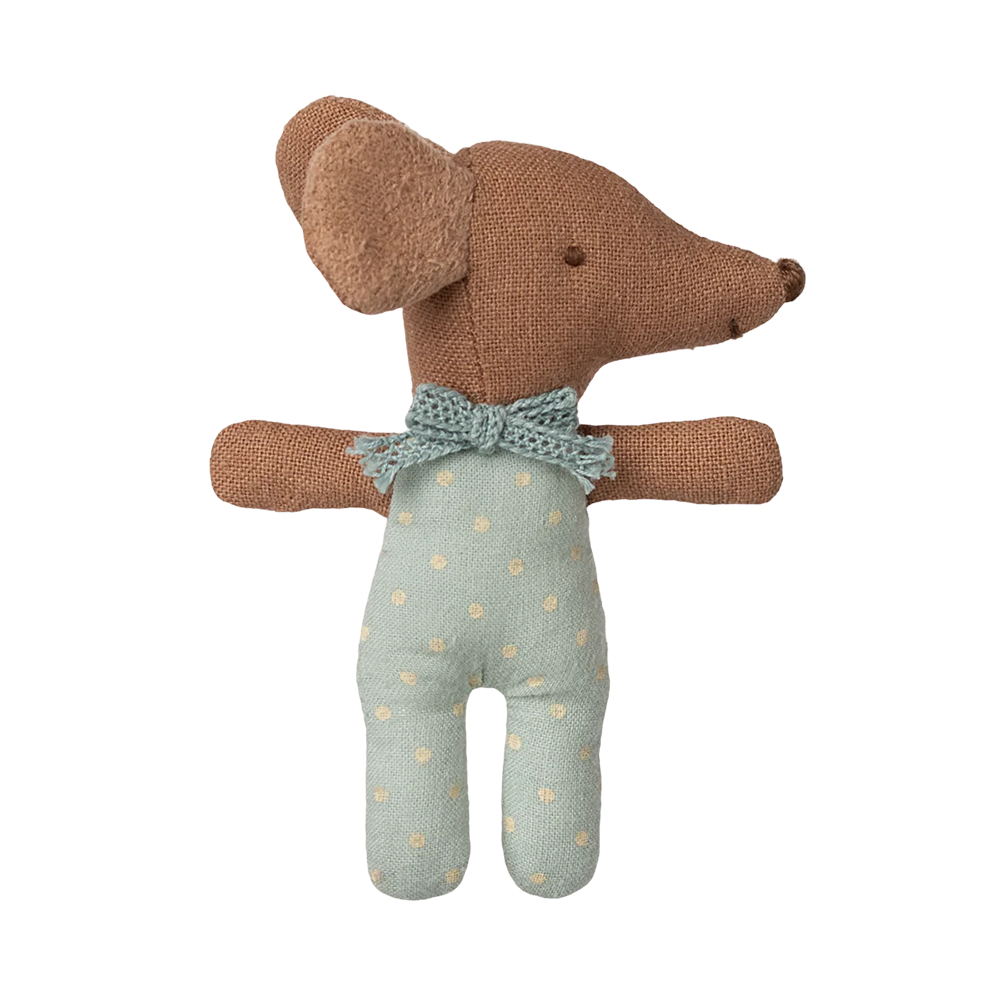 Maileg  Babymaus &#39;Sleepy Wakey&#39; in Streichholzschachtel Blue