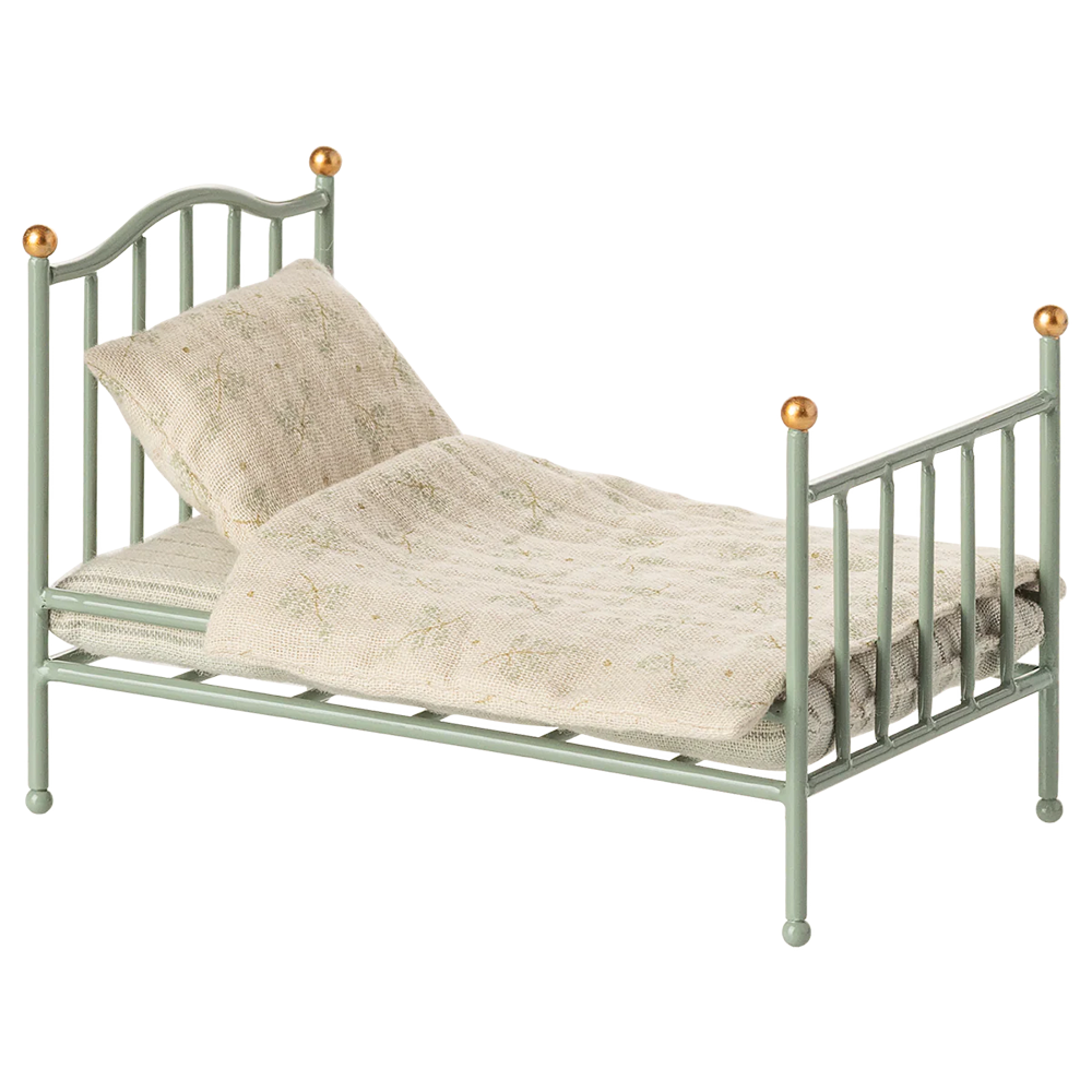 Maileg Vintage Einzelbett 'Maus'  Mint