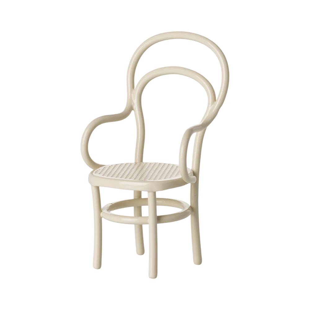 Maileg Vintage Chair 'Mouse' Off White