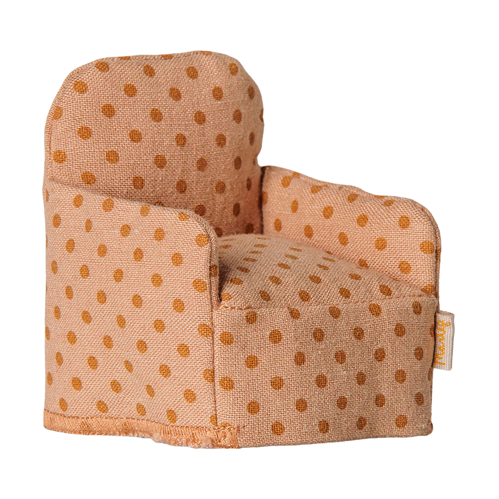 Maileg Faltbarer Sessel 'Maus' Dots
