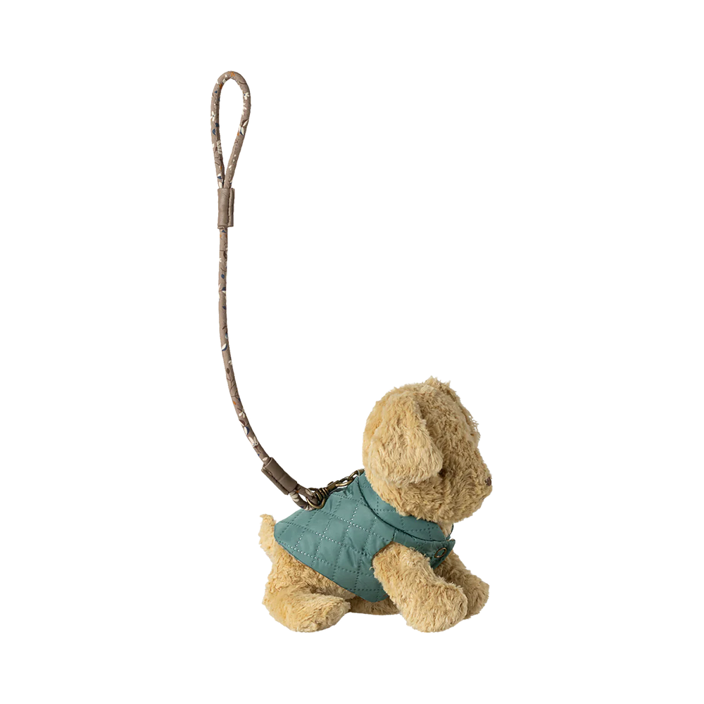 Vaisselle et laisse Maileg 'Pet Supply' Menthe foncé