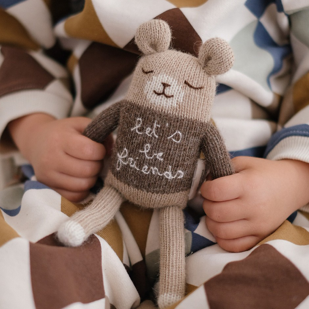 Main Sauvage x Organic Zoo Strickkuscheltier Friends