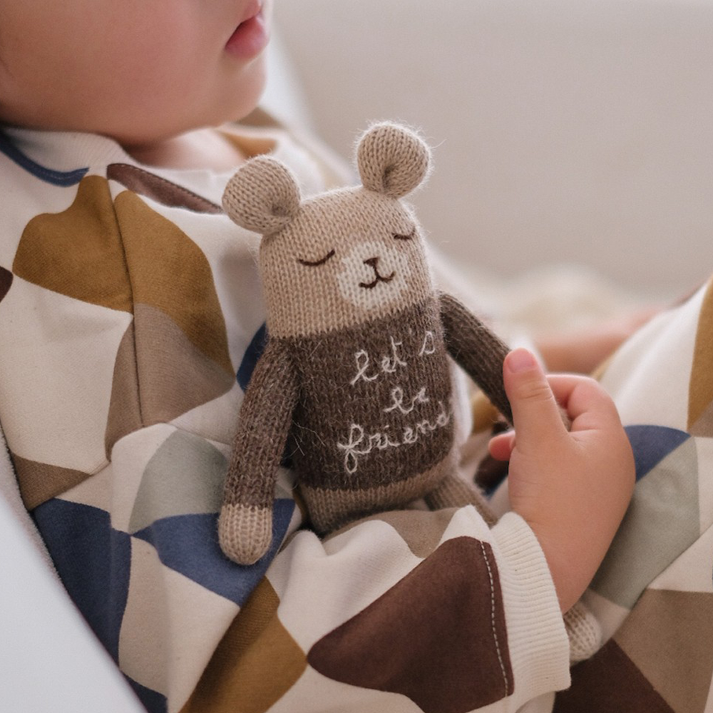 Main Sauvage x Organic Zoo Strickkuscheltier Friends