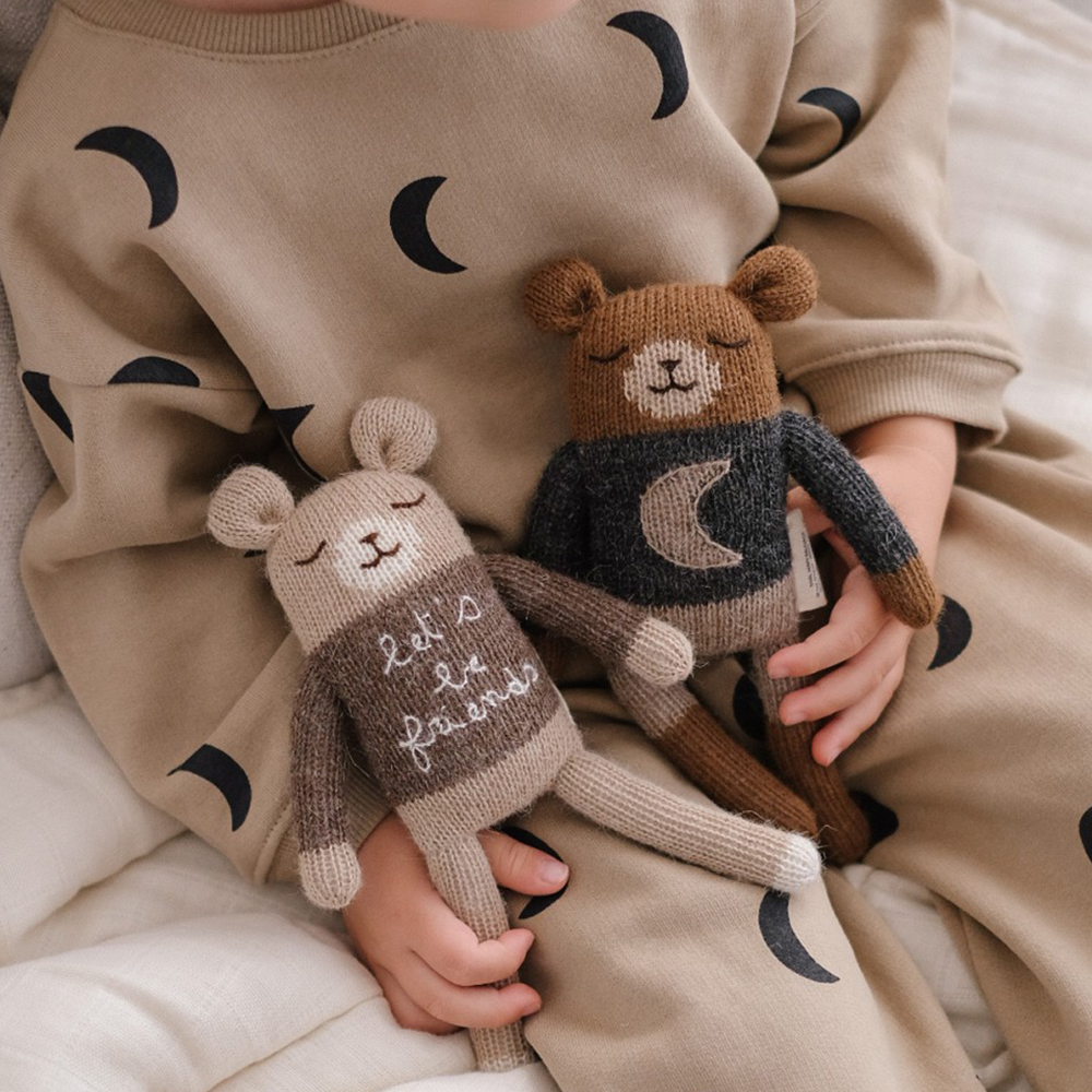 Main Sauvage x Organic Zoo Strickkuscheltier Friends