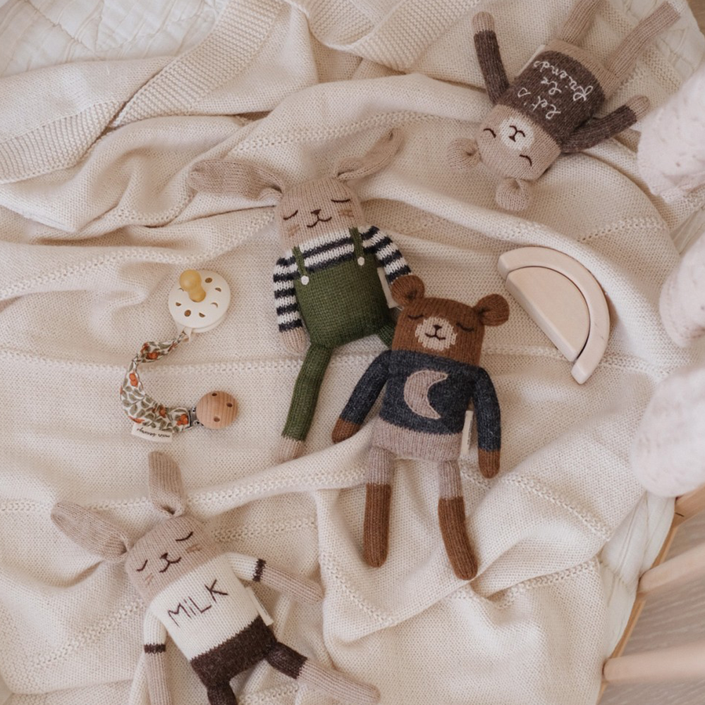 Main Sauvage x Organic Zoo Strickkuscheltier Friends