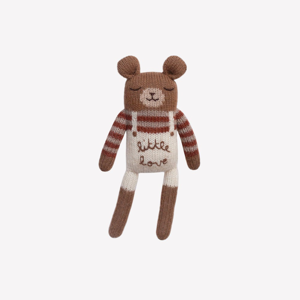 Main Sauvage Doudou tricoté « Teddy » Little Love