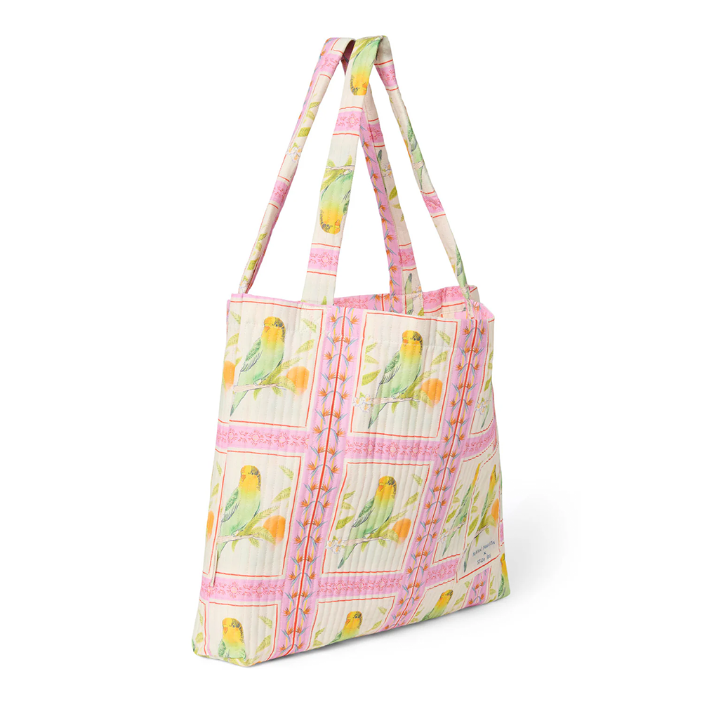 Studio Noos  Tragetasche 'Maison Magostan x Studio Noos Mom Bag' Birds