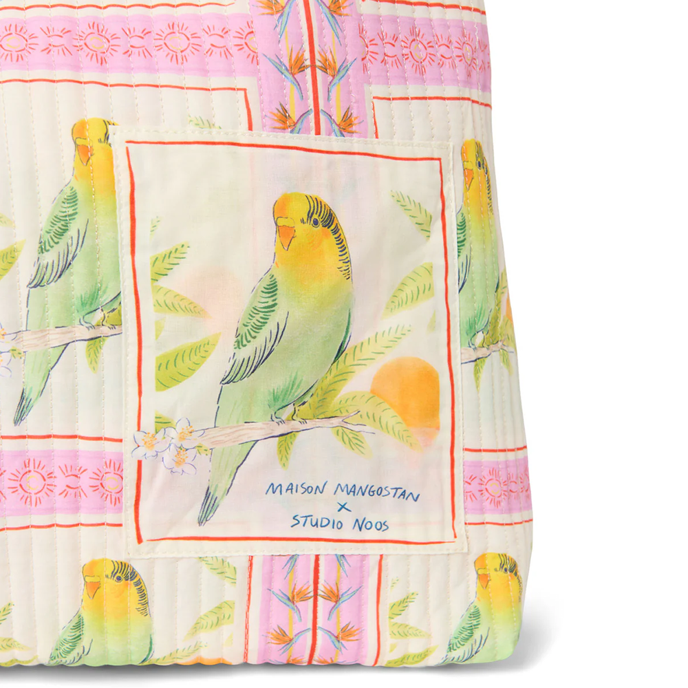 Studio Noos  Tragetasche 'Maison Magostan x Studio Noos Mom Bag' Birds