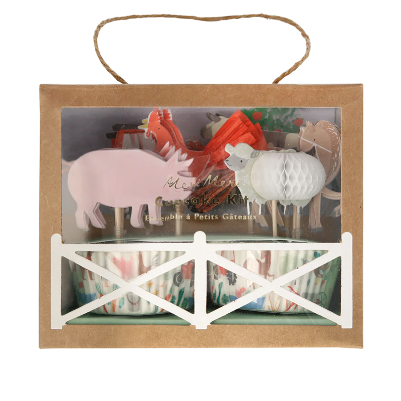 Meri Meri Cupcake Kit Auf dem Bauernhof