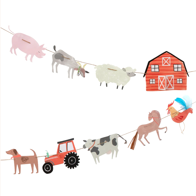 Meri Meri Bauernhof-Girlande