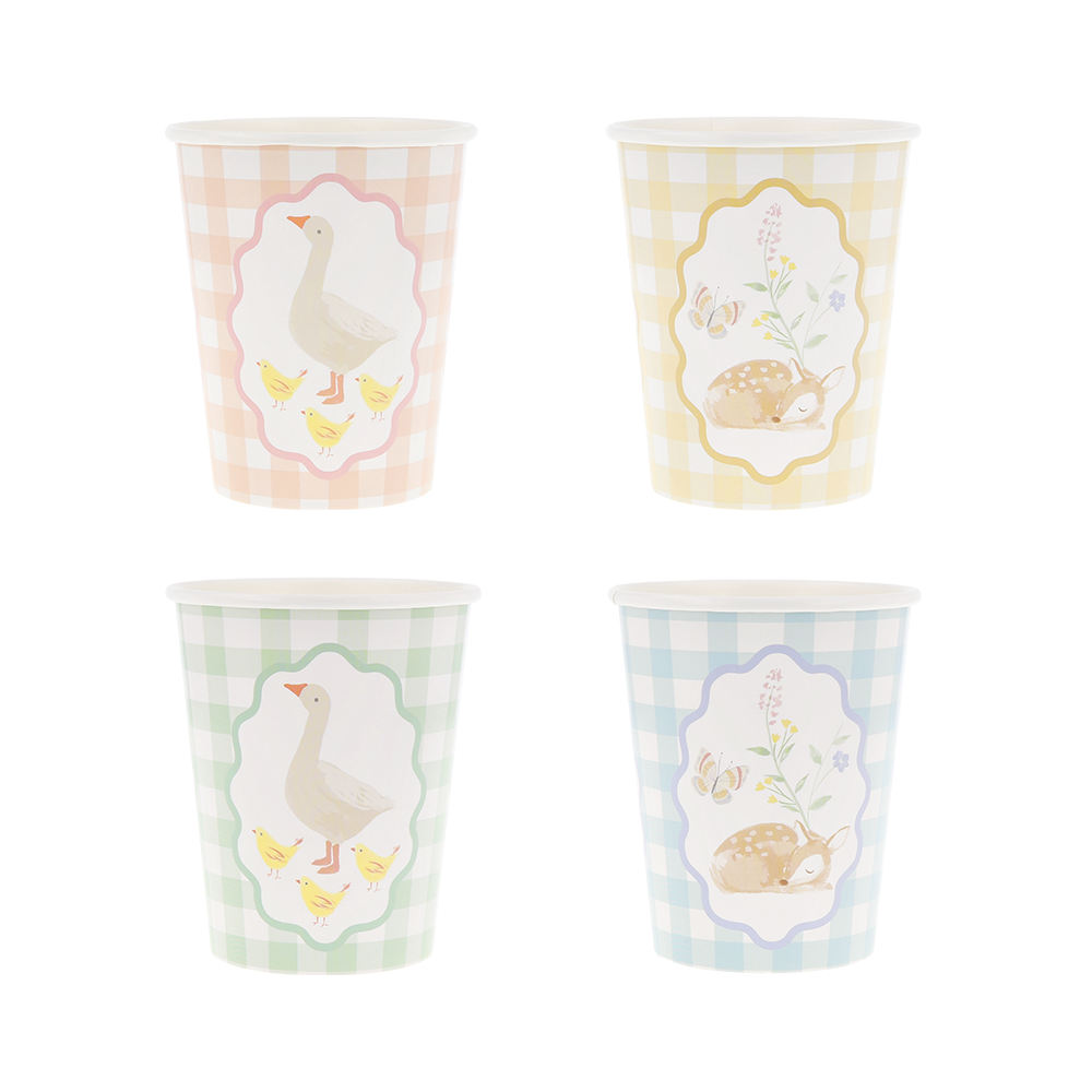 Meri Meri Partybecher Little Animals - Online MY SNOWFLAKE