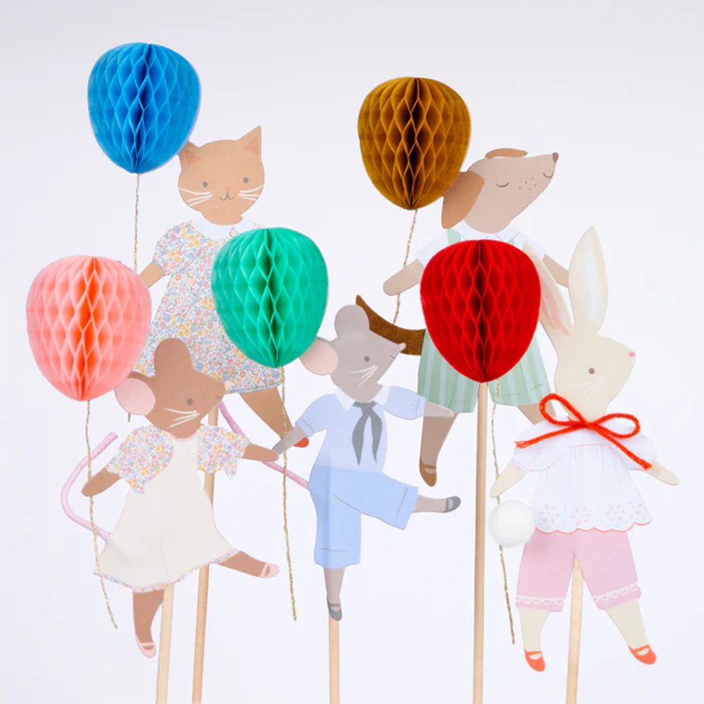 Meri Meri Cake Topper Animal Friends