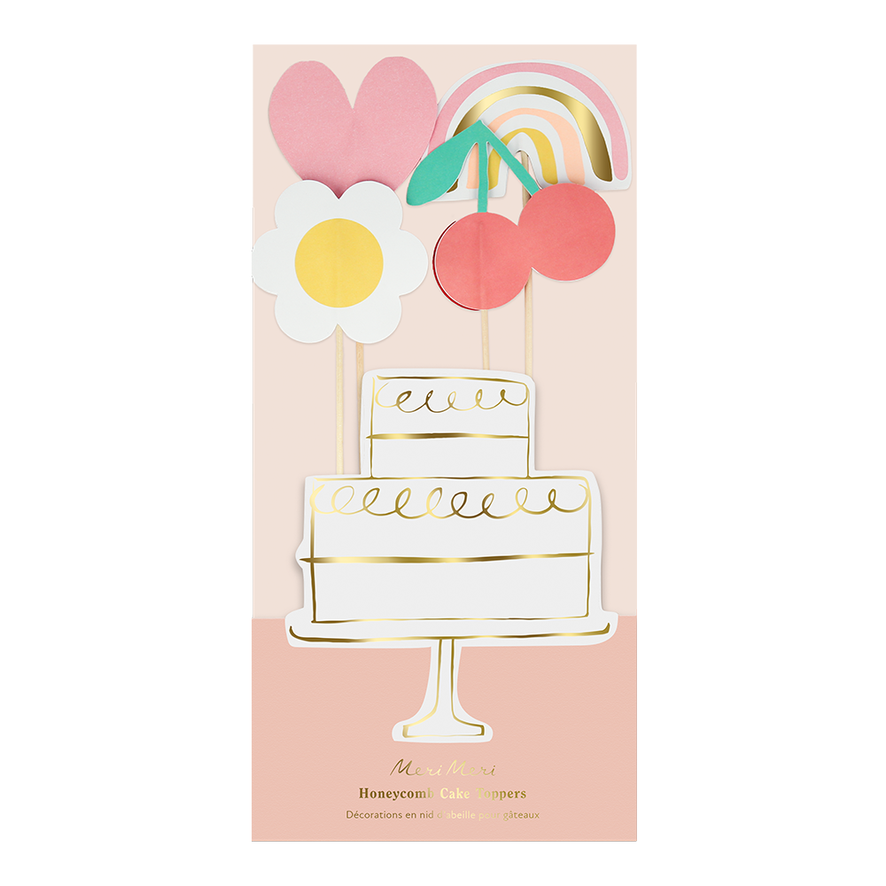 Meri Meri Cake Topper Icons - Online MY SNOWFLAKE