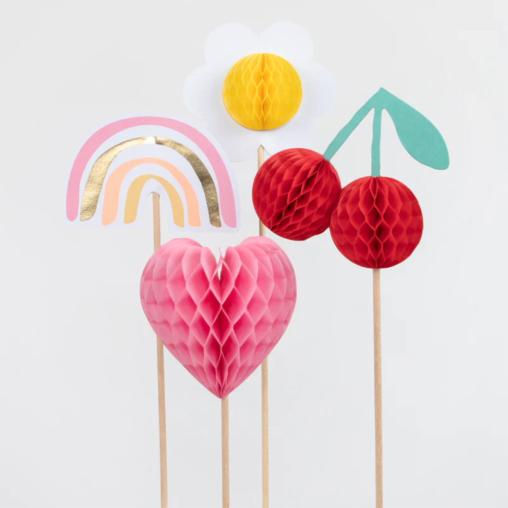 Meri Meri Cake Topper Icons - Online MY SNOWFLAKE