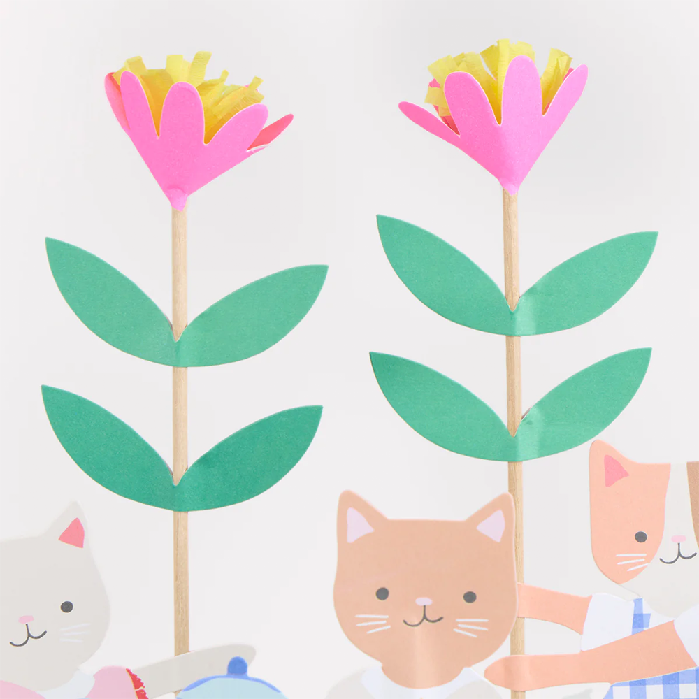 Meri Meri Cake Topper Kitten Club