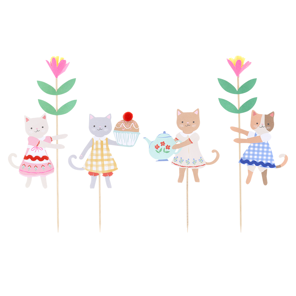 Meri Meri Cake Topper Kitten Club - Online MY SNOWFLAKE