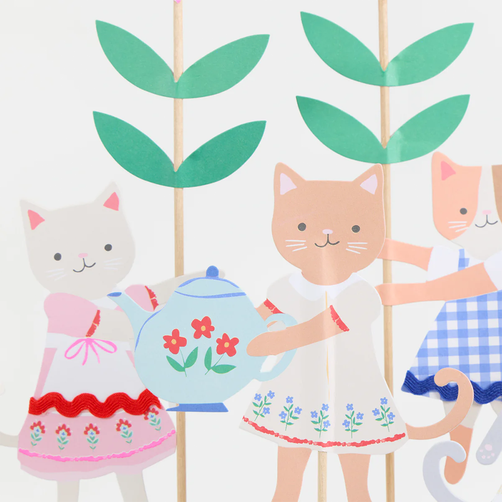 Meri Meri Cake Topper Kitten Club