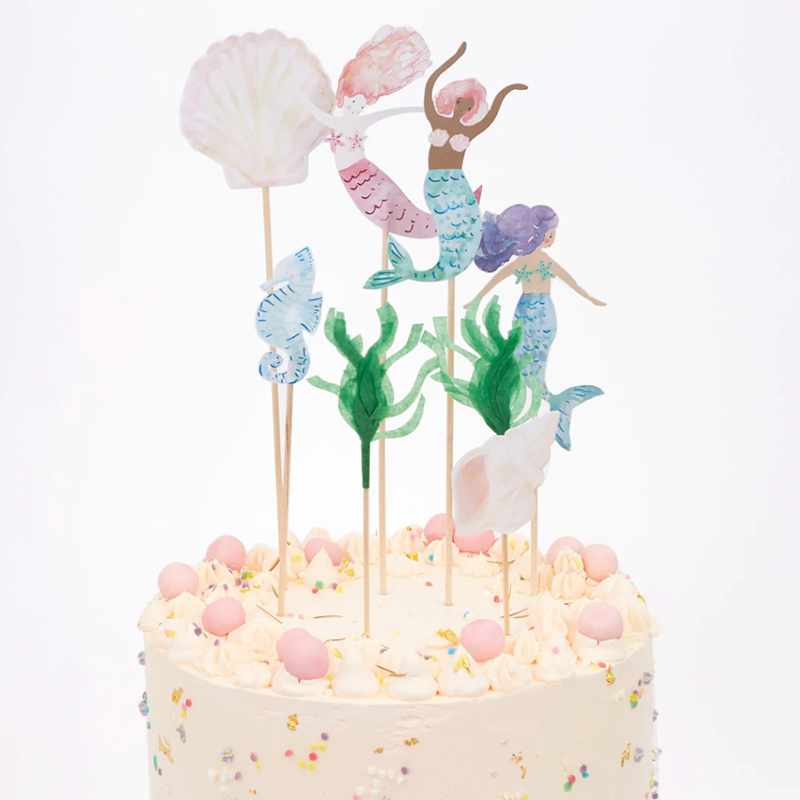 Meri Meri Kuchen Topper Meerjungfrau