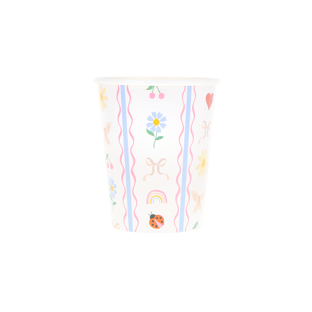 Meri Meri Partybecher Little Garden Cups - Online MY SNOWFLAKE