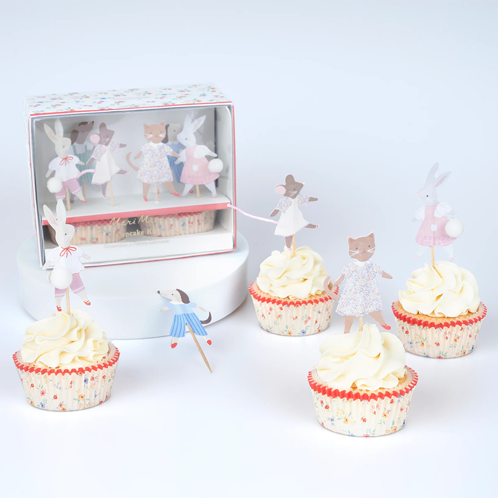Meri Meri Cupcake Kit Animal Friends