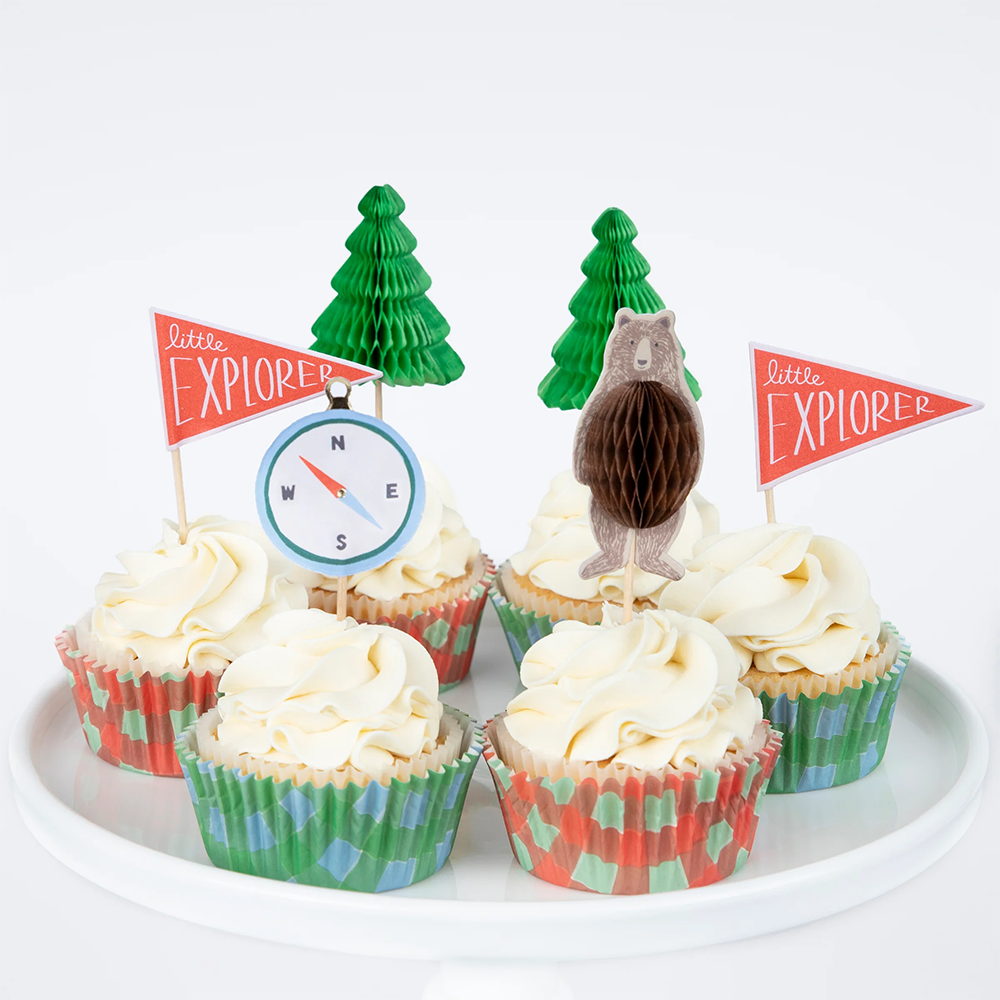 Kit cupcakes Aventure en camping Meri Meri