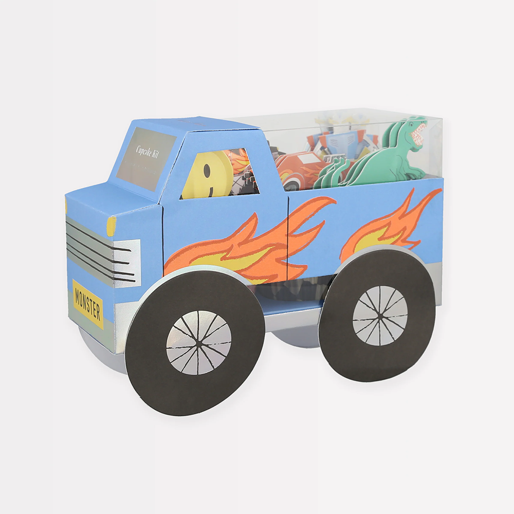 Meri Meri Cupcake Kit Monstertruck