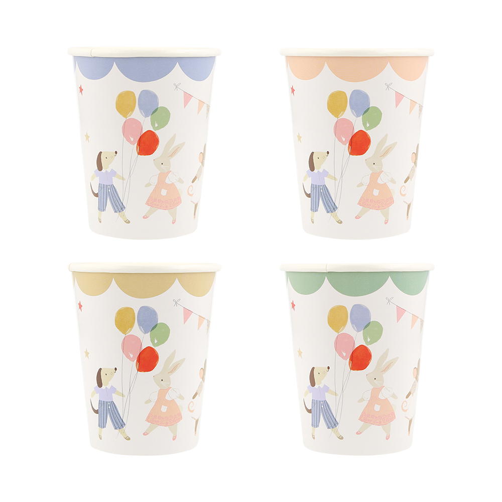 Meri Meri Animal Friends Party Cups