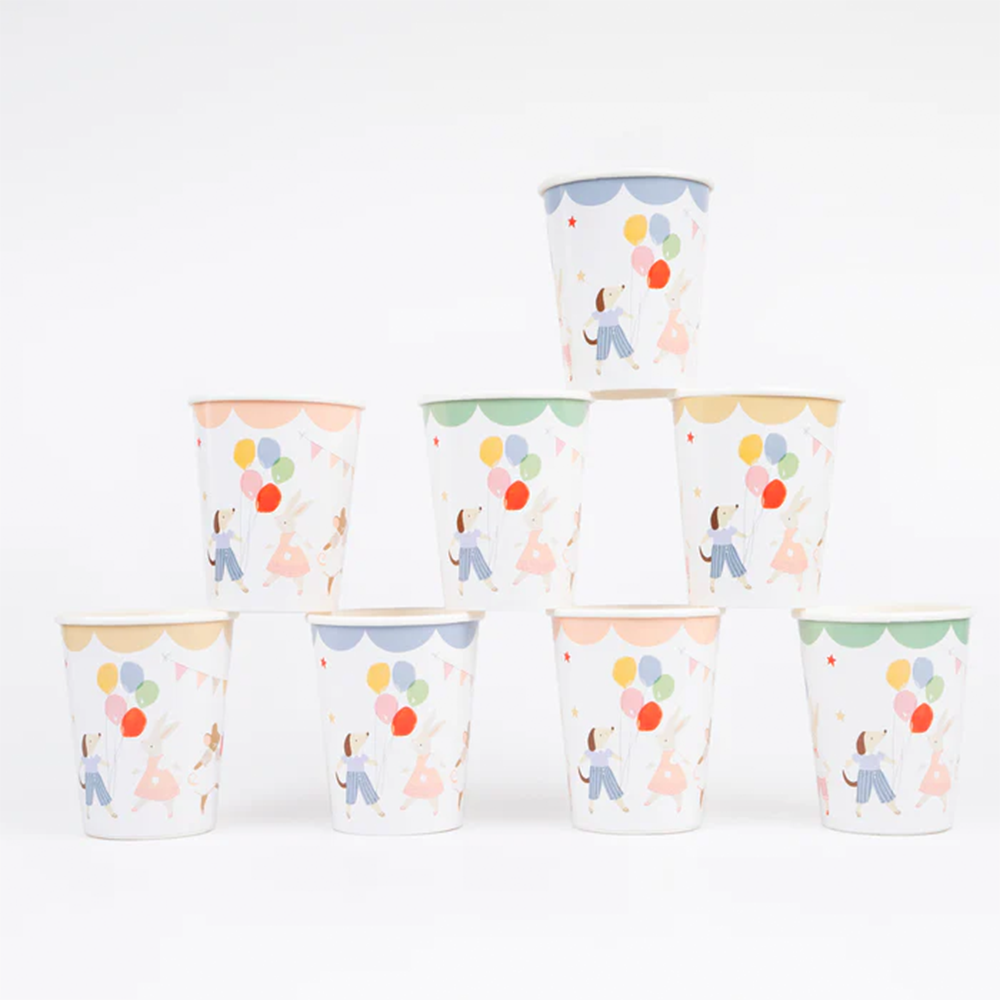 Meri Meri Animal Friends Party Cups