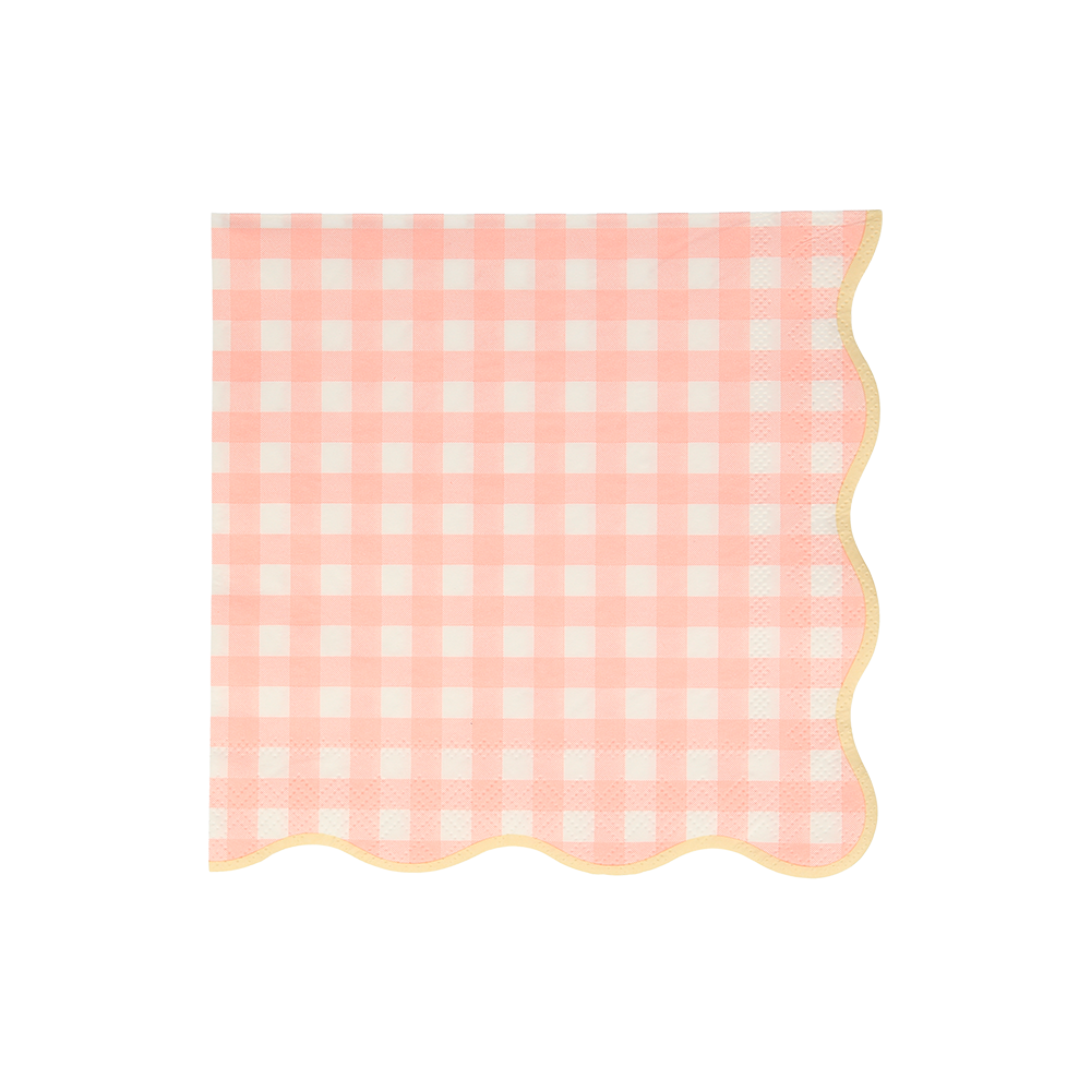 Meri Meri Servietten Gingham - Online MY SNOWFLAKE