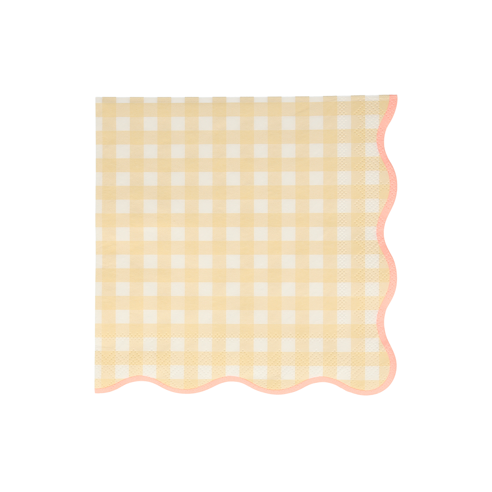 Meri Meri Servietten Gingham - Online MY SNOWFLAKE