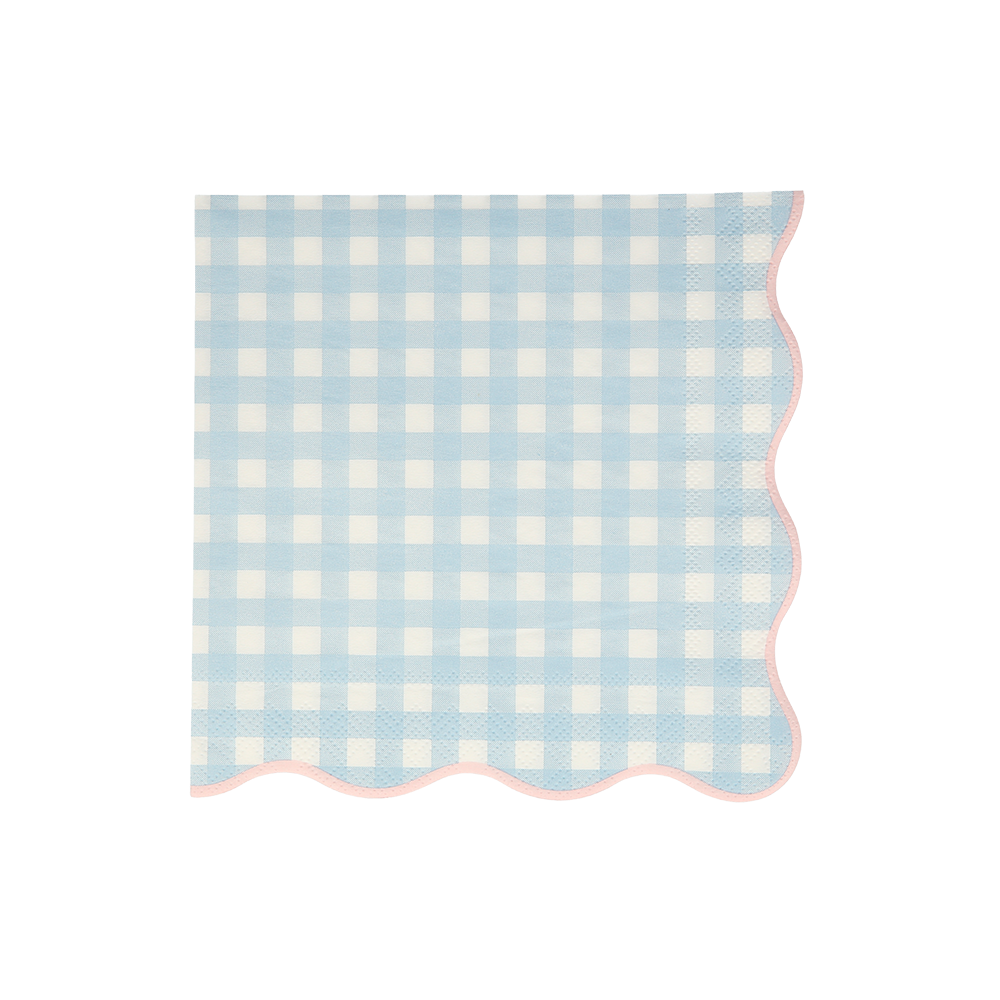 Meri Meri Servietten Gingham - Online MY SNOWFLAKE