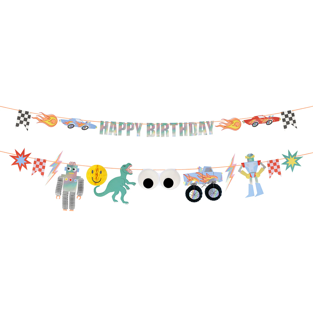 Meri Meri Party Wimpelkette Toybox Icon